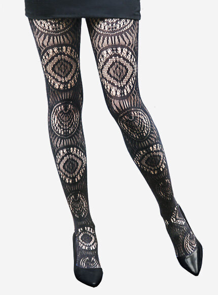 Rajstopy Lores collant rete fantasia № 021 - wzorzyste i eleganckie